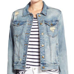 Nordstrom / BP distressed denim jacket